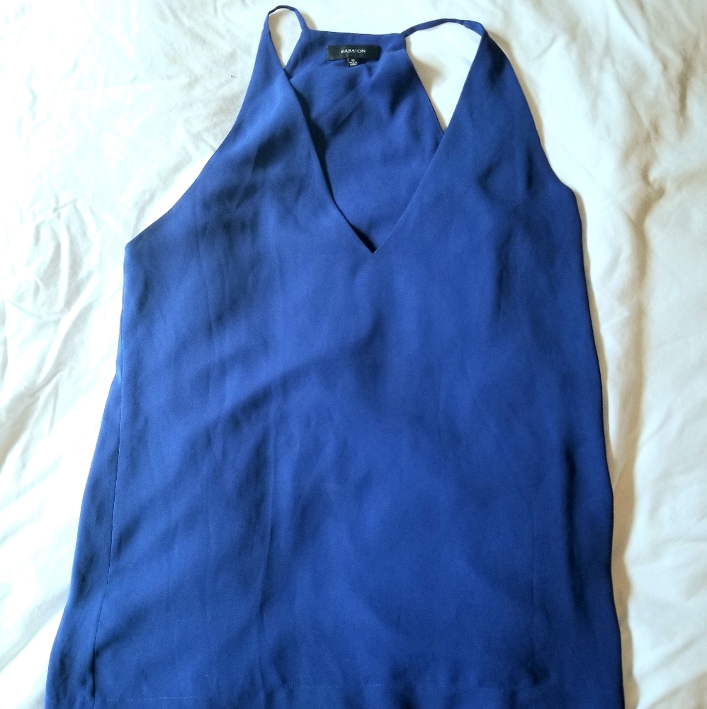 Aritzia Babaton royal blue tank